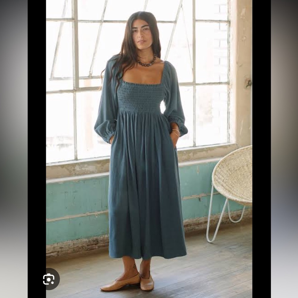 Rachel Pally Louis Dress XS in LINEN color